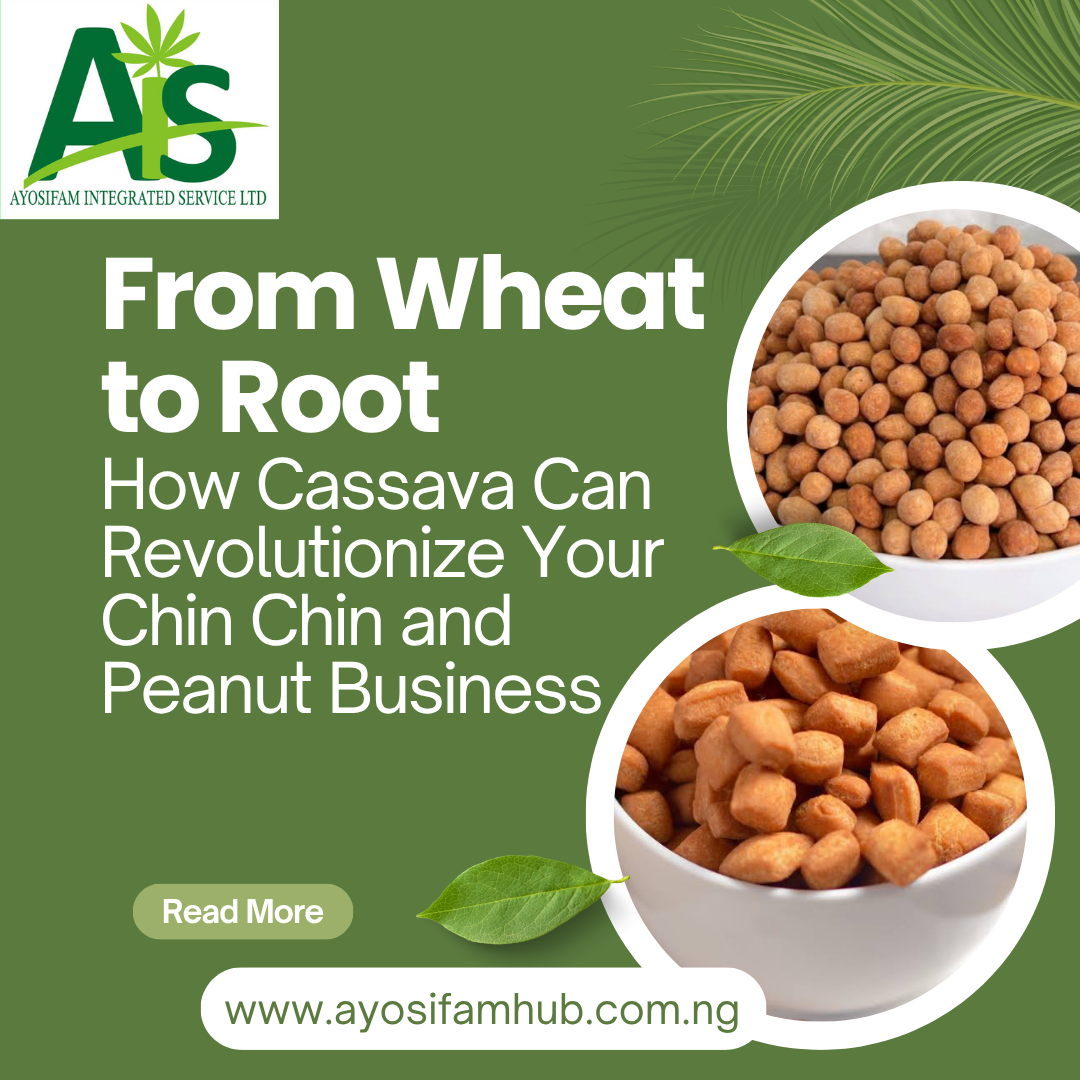 From Wheat to Root: How Cassava Can Revolutionize Your Chin Chin and Peanut Business