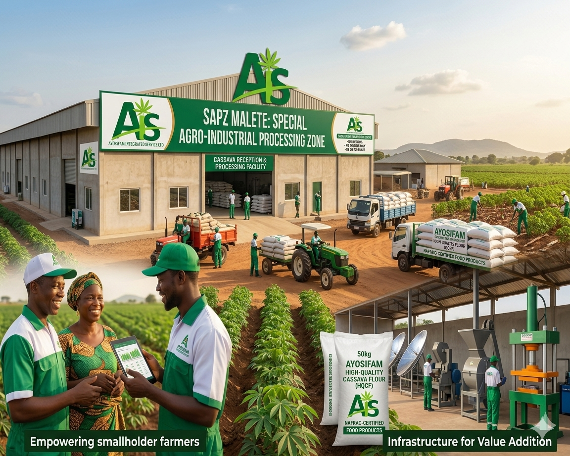 Agricultural industrial hub SPAZ Malete