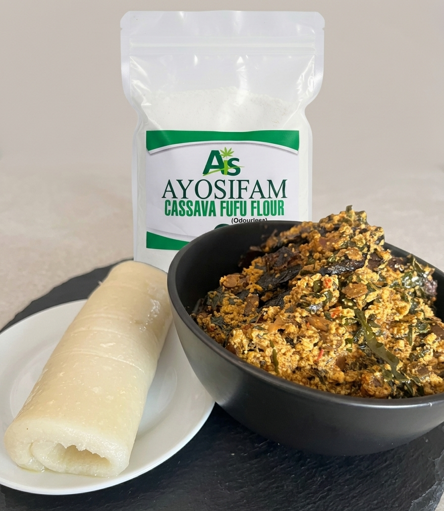 Ayosifam Cassava Fufu Wrap