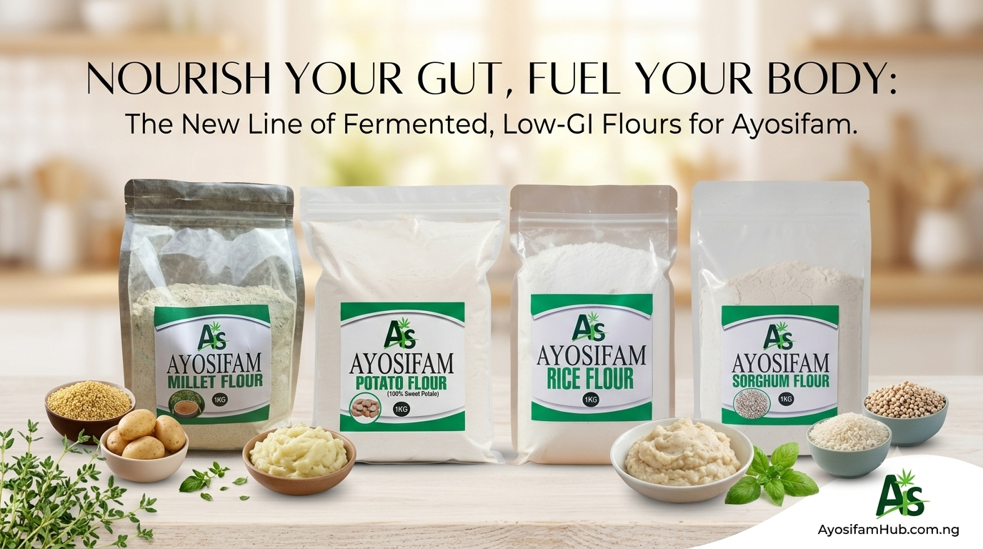 Nurish your Gut with Ayosifam food products